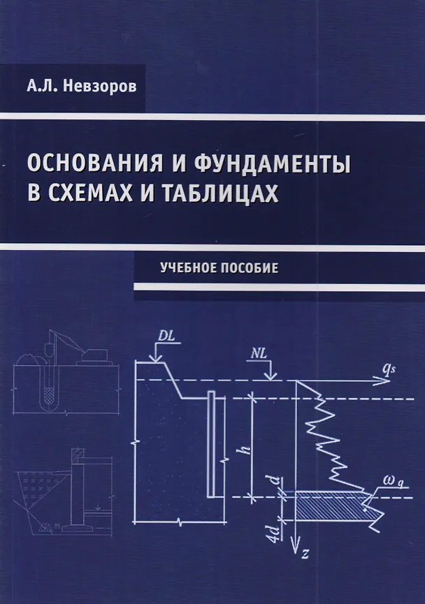 Книга Основания и фундаменты в схемах и таблицах. Учебное пособие (Александр Невзоров) — 1