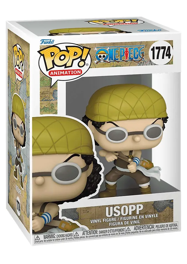 Фигурка Funko POP! Animation One Piece Usopp with Rubber Band (1774) (Fun80368) 3118978 — 2