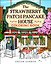 Strawberry patch pancake house coloring book (Laurie Gilmore) Блинный домик на клубничной грядке, раскраска (Лори Гилмор) /Книги на английском языке — 3176001 — 2