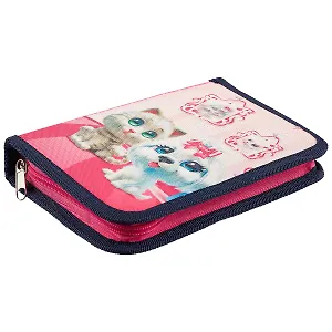 Пенал с наполнением «Sweet Pets», 17 предметов, 19.5 x 13.5 см