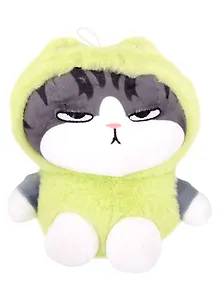 Мягкая игрушка Котик костюм кигуруми (Лягушка) (20см)