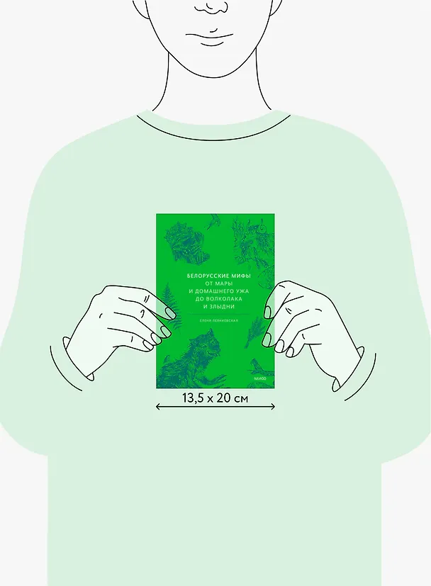 Книга Белорусские мифы. От Мары и домашнего ужа до волколака и Злыдни (Елена Левкиевская) — 21