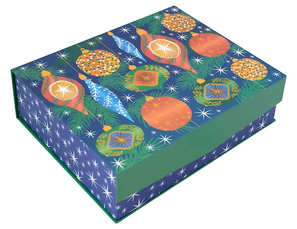 Коробка подарочная "Игрушки" 25*10*8см, Новый год, картон 3103299 — 1