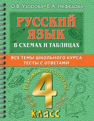 Русский в схемах и таблицах: Все темы школьного курса. Тесты с ответами: 4 класс — 2938723 — 1