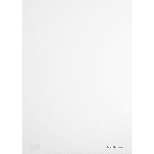 Папка -уголок «Glossy Clear» А4, прозрачный пластик, Erich Krause 259704 — 1