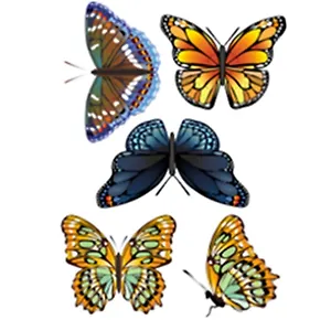 Декоративная наклейка Яркие бабочки (нц169)