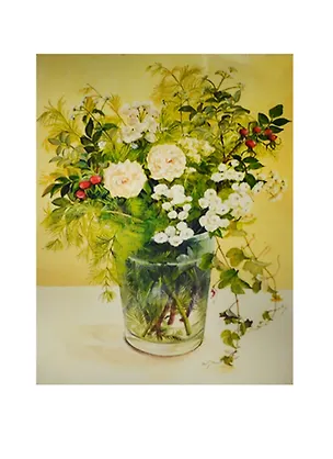 Картина Букет Розы и шиповник (40х48) (585-038) 2449252