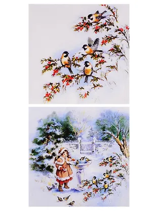 Набор салфеток для декупажа Лесные друзья - 2шт 2770870