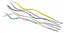 Набор свечей для торта Mix Wave (волны разноцветные) (6шт) (17см) (12-7color-candle_20) — 3106244 — 3