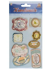 Наклейки бумажные, Винтаж 123