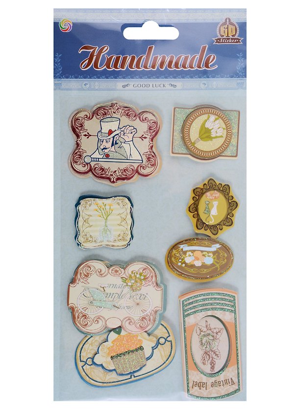 Наклейки бумажные «Винтаж» 2691842 — 1