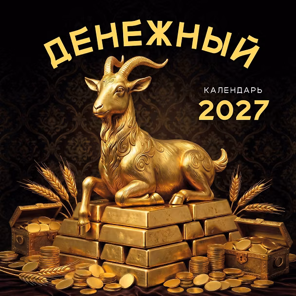 Календарь 2027г 300*300 "Денежный календарь" настенный, на скрепке 3174355 — 1