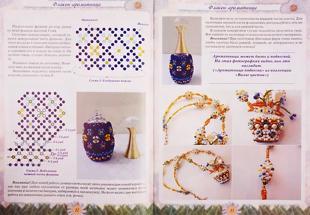 Книга Бисерный декор () — 2