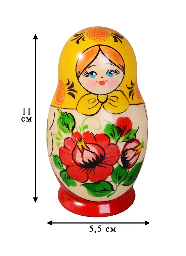 Матрешка Узор (6 предм.) (С-7 (406)) 2592465 — 6