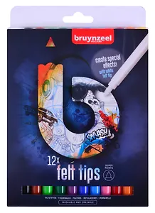 Фломастеры Bruynzeel, 12 цветов