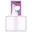 Книга для записей А5 80 листов, линейка, "Moomin" с мехом и патчем — 3046774 — 1