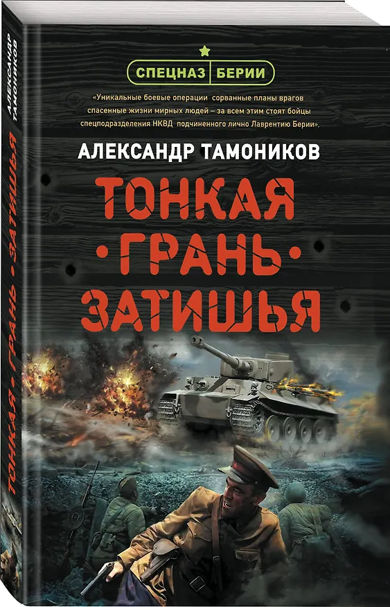 Книга Тонкая грань затишья (Александр Тамоников) — 4