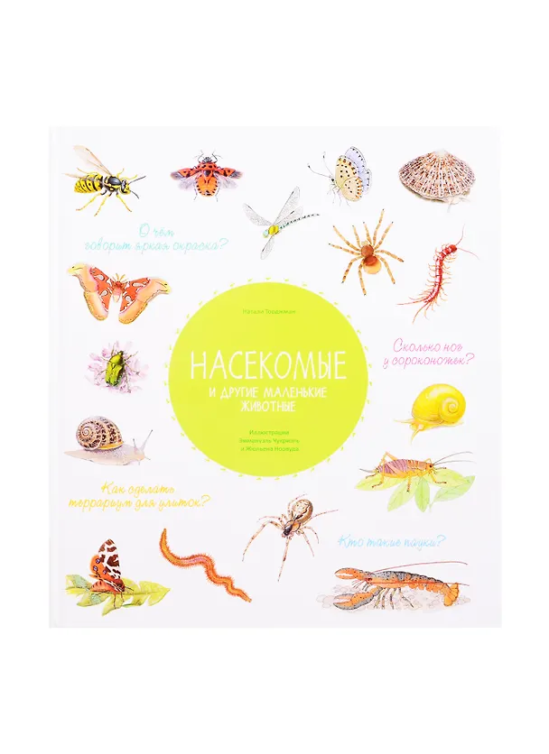 Книга Насекомые и другие маленькие животные (Натали Торджман) — 1
