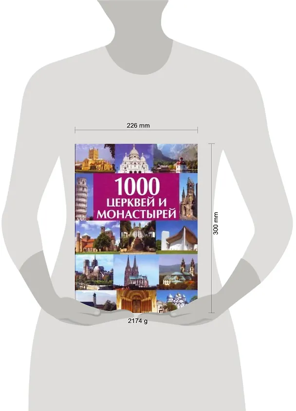 Книга 1000 церквей и монастырей: Альбом (Александр Волков) — 2