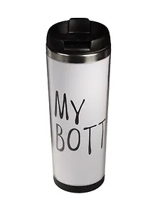 Термостакан My bottle/Май ботл (белый) (420 мл)