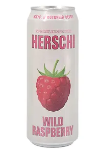 Напиток газированный HERSCHI Rasberry Со вкусом Малины, 450 мл (ж/б)