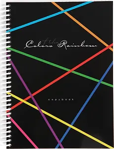Тетрадь в клетку Hatber, Rainbow, 96 листов