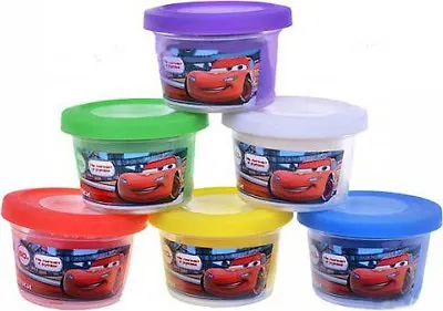 Набор Тесто для лепки Disney Тачки (650PD-T) (6 цв. х50гр) (Играем вместе) (упаковка) 2381044 — 1