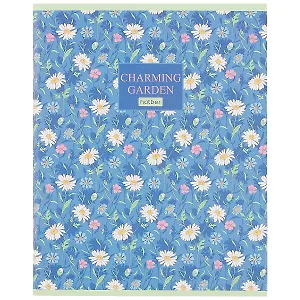 Тетрадь в клетку Hatber, Charming garden, 96 листов, в ассортименте