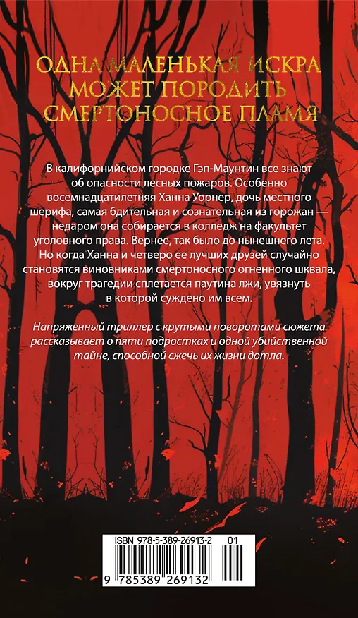 Книга Пламя нашей лжи (Дженнифер Линн Алварес) — 2