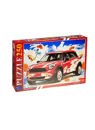 Пазлы 250 А3ф Авто в цветах (250П33_12583) (28х40см) (3-99л.) (Hatber) (коробка) 2473381