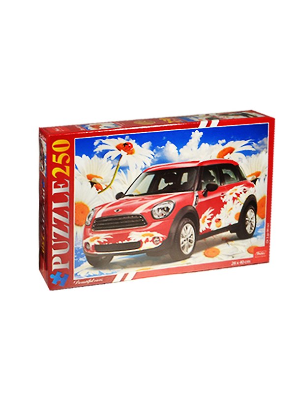 Пазлы 250 А3ф Авто в цветах (250П33_12583) (28х40см) (3-99л.) (Hatber) (коробка) 2473381 — 1