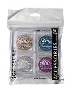 Набор глиттеров (LCG2-01/4) (4шт) (Shinewell)