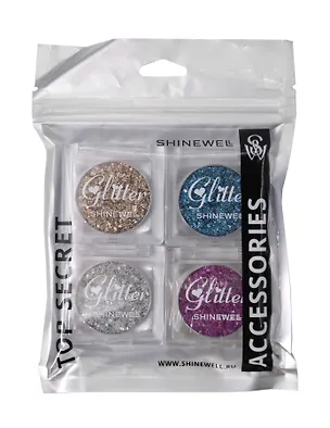 Набор глиттеров (LCG2-01/4) (4шт) (Shinewell) 3140196