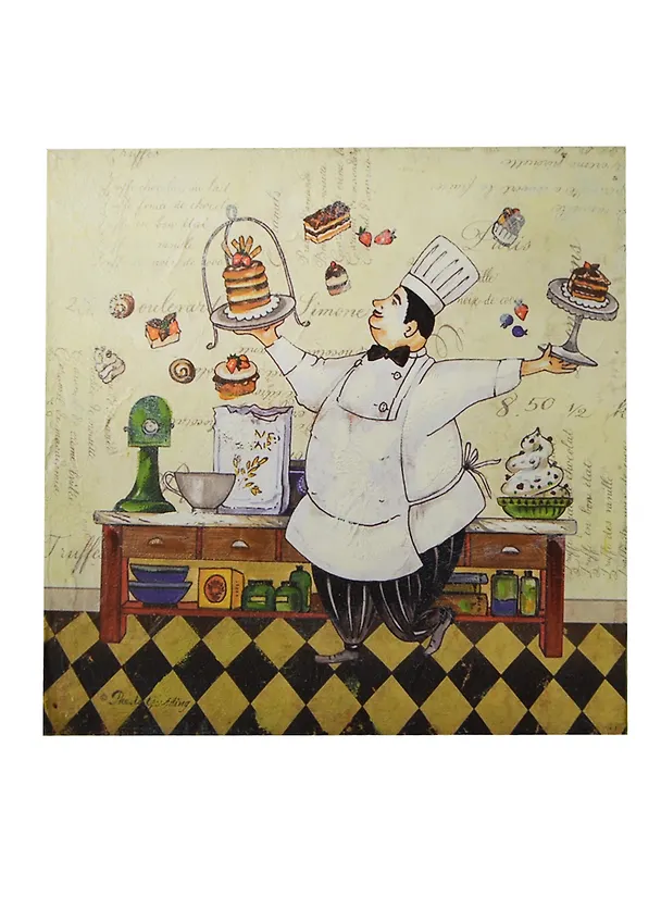 Картина-репродукция из МДФ без рамки (27303) (30,5х30,5х3) 2328854 — 2