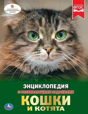 Кошки и котята. Энциклопедия с развивающими заданиями — 2705430 — 1