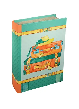 Шкатулка-книга декоративная МДФ Багаж (34941) (17х11х5) 2424837