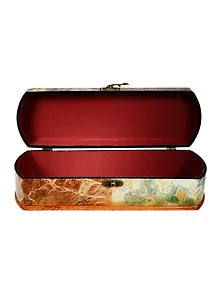 Шкатулка Сундучок под бутылку (36х12х11см) (MDF) (34763)