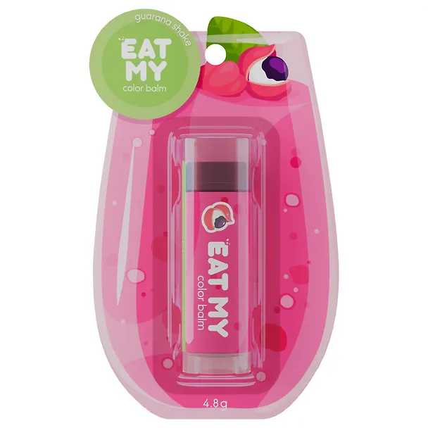 Оттеночный бальзам для губ Шейк с гуараной (4,8г) (Eat My) (361336) 3139564 — 1