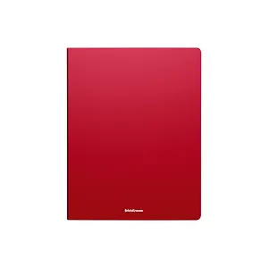 Папка 10ф А4 "Matt Classic" пластик, красный, Erich Krause