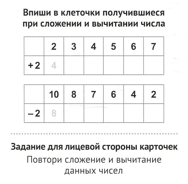 Книга Карточки в лапочке. Счет для самых маленьких. 33 карточки с заданием на обороте (Татьяна Цветкова) — 7