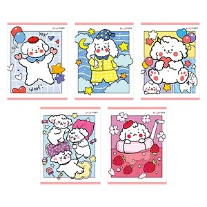 Тетрадь 48л кл. "Милаш" мел.картон, выб.лак, блестки "Серебро", ассорти