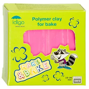 Полимерная масса для моделирования цвет розовый неон (58г) (sm55810)