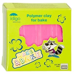 Полимерная масса для моделирования цвет розовый неон (58г) (sm55810) 2281607