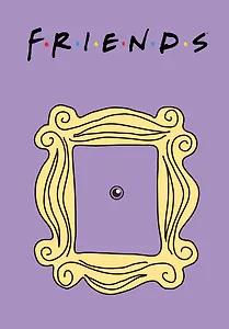 Обложка для паспорта. Friends