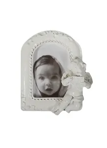 Фоторамка полирезина Ангел-пан с флейтой (39173) (9х10,3см)