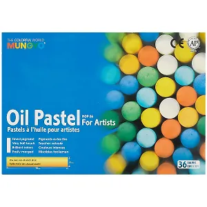 Пастель масляная Mungyo, 36 цветов