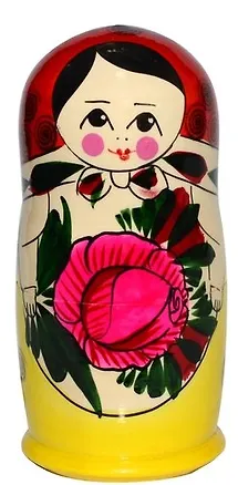 Сувенир, Матрешка. Семёновская кл 5м, h-14см, дерево М05-0014-31АУ 334115