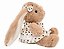 Мягкая игрушка Кролик в платье горох (серый) (26см) (12-81293-202604_04) — 3162949 — 2