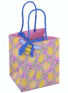 Пакет А6 10*12*8 "Лимонная роща" жен., бум., мат.ламинация