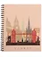 Тетрадь в клетку Unnika, "Города Европы (графика)", 96 листов, в ассортименте — 244109 — 1